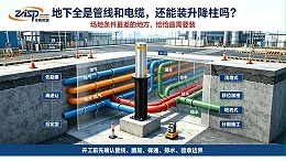 地下有管线和电缆还能装升降柱吗  -  卓奥世鹏
