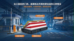 化工园区的门岗，路障机比升降柱更合适的三种情况