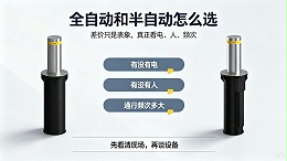 全自动升降柱和半自动升降柱怎么选？四个维度讲清楚
